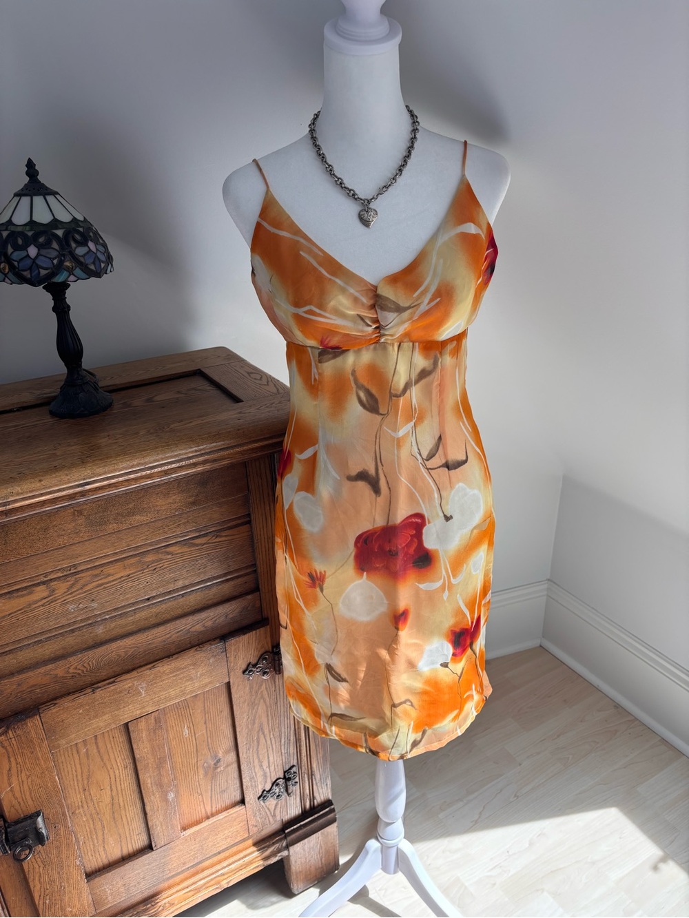Sünde Vintage Floral Dress 🍊
